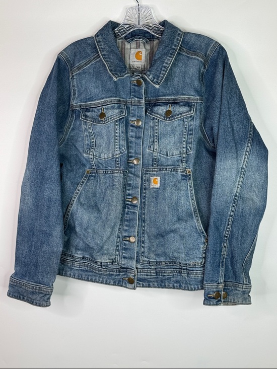 Carhartt Jackets & Blazers - Carhartt 102970 414 Benson Denim Jacket Size XL